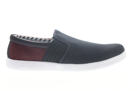 Ben Sherman Presely Slip On V2 BNMS19108 Mens Blue Mesh Lifestyle Sneakers Shoes