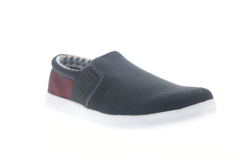 Ben Sherman Presely Slip On V2 BNMS19108 Mens Blue Mesh Lifestyle Sneakers Shoes