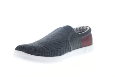 Ben Sherman Presely Slip On V2 BNMS19108 Mens Blue Mesh Lifestyle Sneakers Shoes