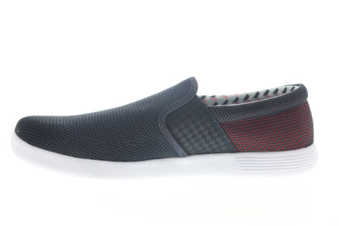 Ben Sherman Presely Slip On V2 BNMS19108 Mens Blue Mesh Lifestyle Sneakers Shoes