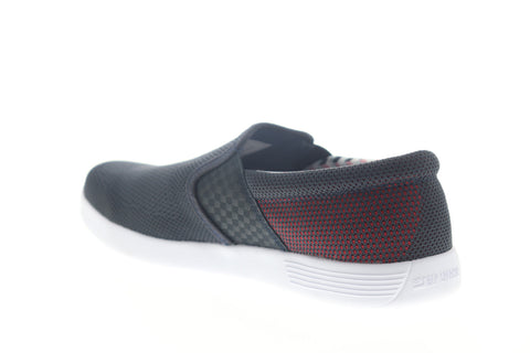Ben Sherman Presely Slip On V2 BNMS19108 Mens Blue Mesh Lifestyle Sneakers Shoes