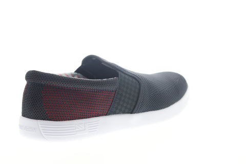 Ben Sherman Presely Slip On V2 BNMS19108 Mens Blue Mesh Lifestyle Sneakers Shoes