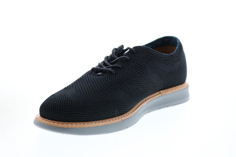 Ben Sherman Omega Casual Wingtip Mens Black Lifestyle Sneakers Shoes