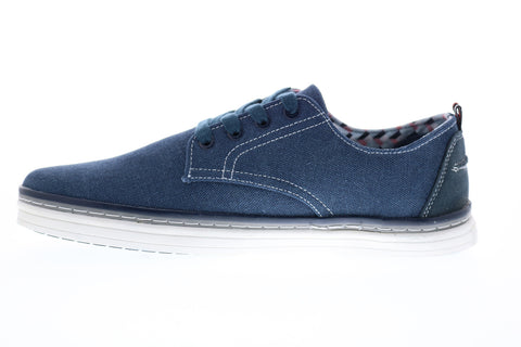Ben Sherman Brahma Derby BNMS19113 Mens Blue Canvas Lifestyle Sneakers Shoes