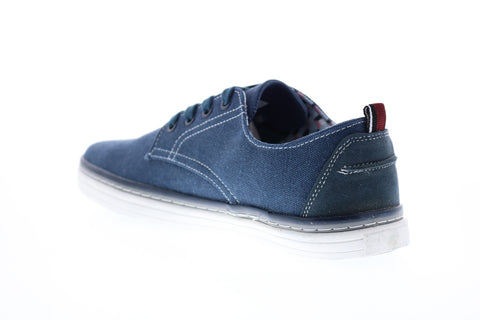 Ben Sherman Brahma Derby BNMS19113 Mens Blue Canvas Lifestyle Sneakers Shoes