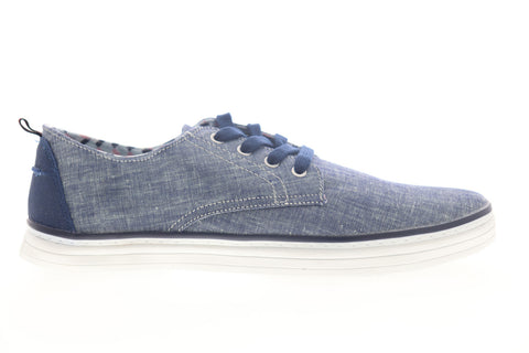 Ben Sherman Brahma Derby BNMS19113 Mens Blue Canvas Lifestyle Sneakers Shoes