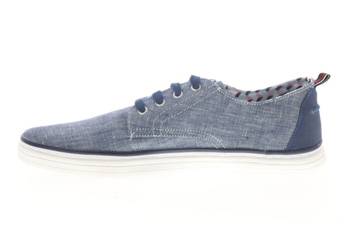 Ben Sherman Brahma Derby BNMS19113 Mens Blue Canvas Lifestyle Sneakers Shoes