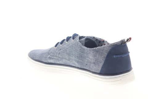 Ben Sherman Brahma Derby BNMS19113 Mens Blue Canvas Lifestyle Sneakers Shoes
