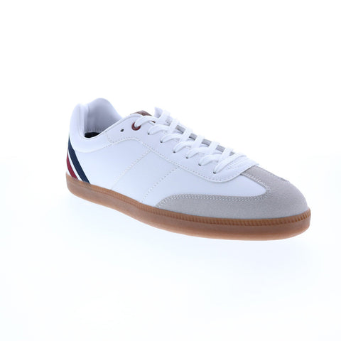 Ben Sherman Ryan Sneaker BNMS21003 Mens White Lifestyle Sneakers Shoes