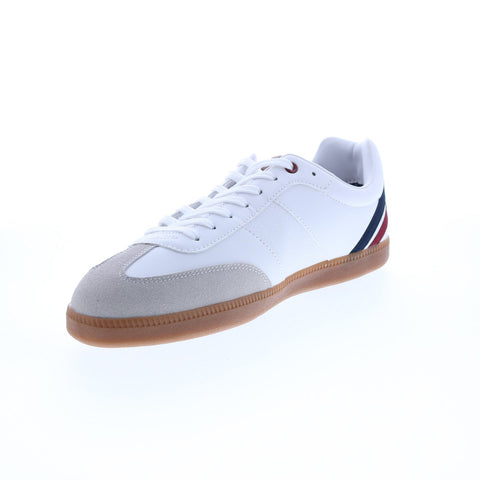 Ben Sherman Ryan Sneaker BNMS21003 Mens White Lifestyle Sneakers Shoes