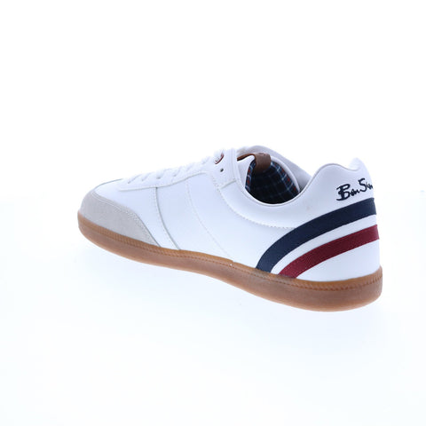 Ben Sherman Ryan Sneaker BNMS21003 Mens White Lifestyle Sneakers Shoes