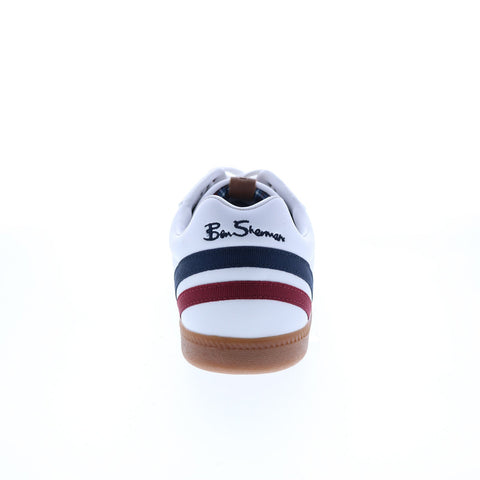 Ben Sherman Ryan Sneaker BNMS21003 Mens White Lifestyle Sneakers Shoes