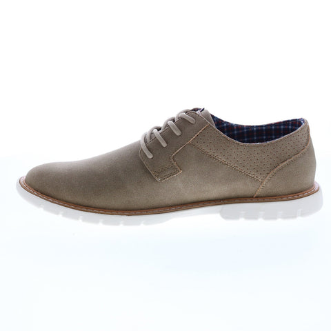Ben Sherman Dirk Derby BNMS22105 Mens Brown Nubuck Oxfords Plain Toe Shoes