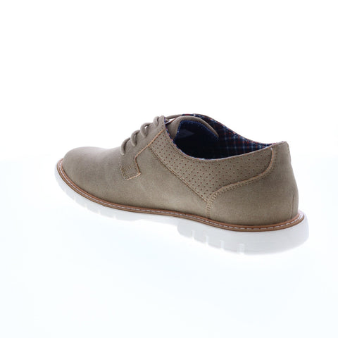 Ben Sherman Dirk Derby BNMS22105 Mens Brown Nubuck Oxfords Plain Toe Shoes