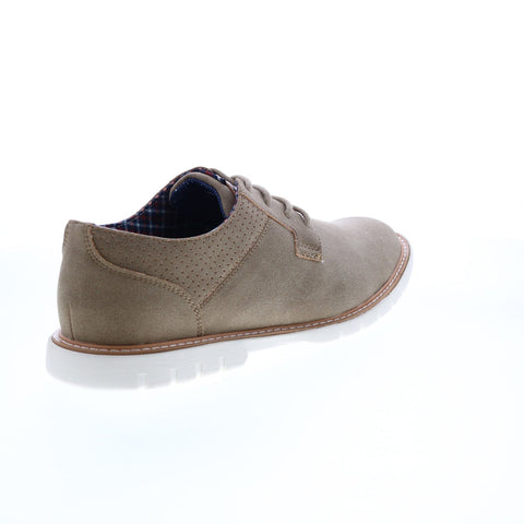 Ben Sherman Dirk Derby BNMS22105 Mens Brown Nubuck Oxfords Plain Toe Shoes