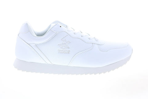 Beverly Hills Polo Club Freeway BP91840 Mens White Lifestyle Sneakers Shoes