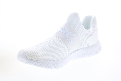 Beverly Hills Polo Club Elasto III Mens White Lifestyle Sneakers Shoes