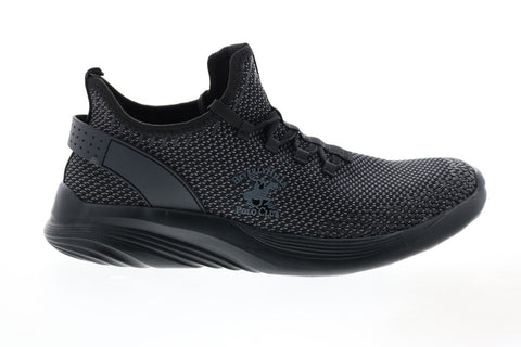 Beverly Hills Polo Club Aston BP921414 Mens Black Lifestyle Sneakers Shoes