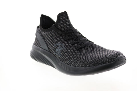 Beverly Hills Polo Club Aston BP921414 Mens Black Lifestyle Sneakers Shoes