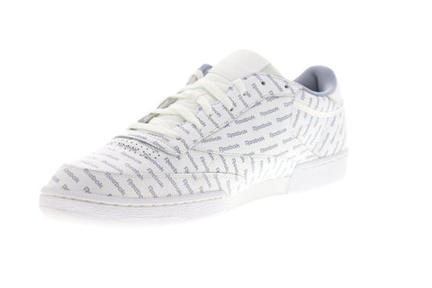 Reebok Club C 85 SO BS5215 Mens White Leather Lace Up Lifestyle Sneakers Shoes