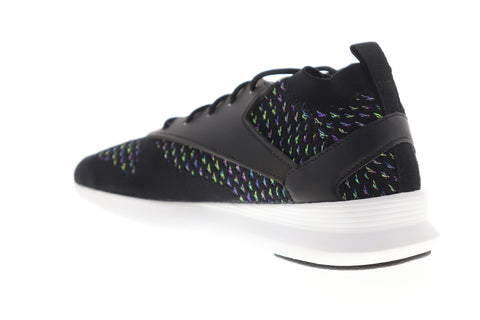 Reebok Zoku Runner Ultraknit KE BS6308 Mens Black Plaid Lifestyle Sneakers Shoes