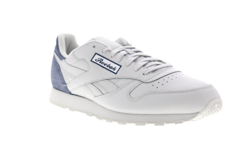 Reebok Classic Leather PGS M BS6544 Mens White Low Top Lifestyle Sneakers Shoes