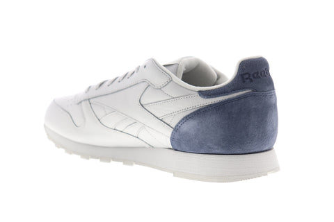 Reebok Classic Leather PGS M BS6544 Mens White Low Top Lifestyle Sneakers Shoes