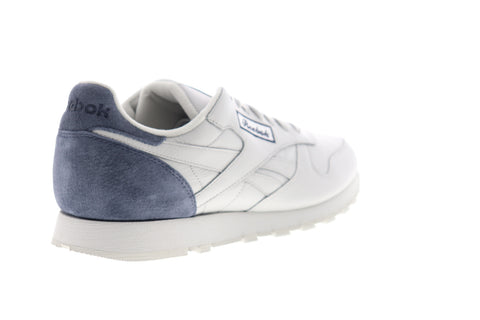 Reebok Classic Leather PGS M BS6544 Mens White Low Top Lifestyle Sneakers Shoes
