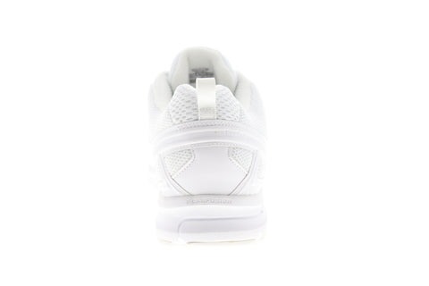 Reebok Runner BS7651 Mens White Mesh Low Top Lace Up Athletic Running Shoes