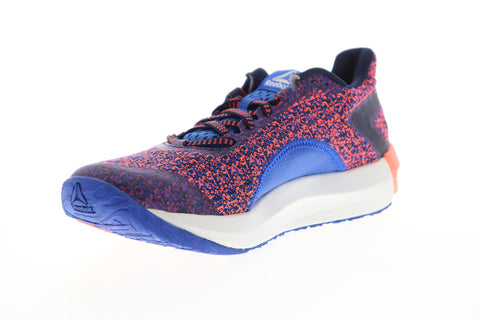 Reebok OSR Grasse Road BS8601 Womens Blue Canvas Low Top Athletic Running Shoes
