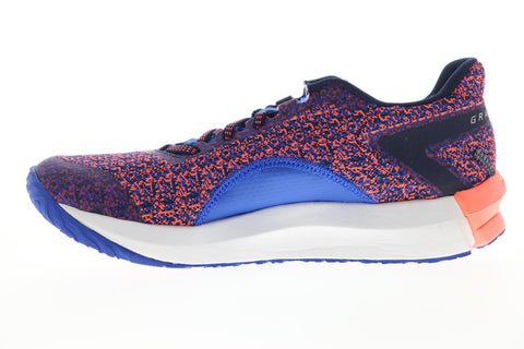 Reebok OSR Grasse Road BS8601 Womens Blue Canvas Low Top Athletic Running Shoes