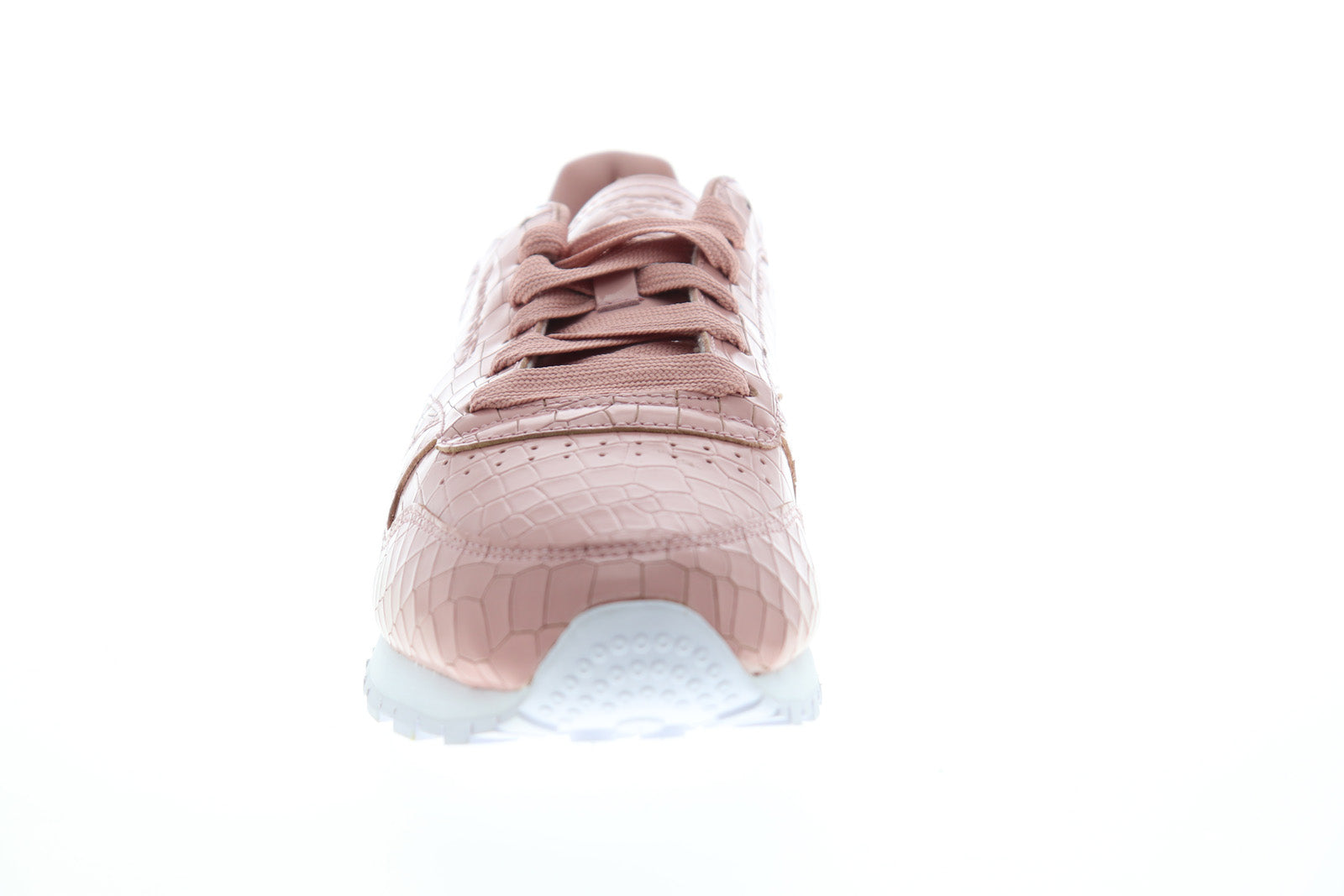 Reebok Classic Leather Crackle Womens Pink Lifestyle - Ruze Shoes
