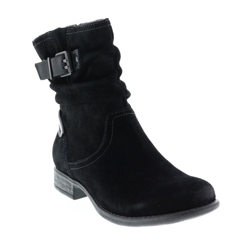 Earth Avani 2 Butternut Suede BUTTERNUT-MBK Womens Black Casual Dress Boots