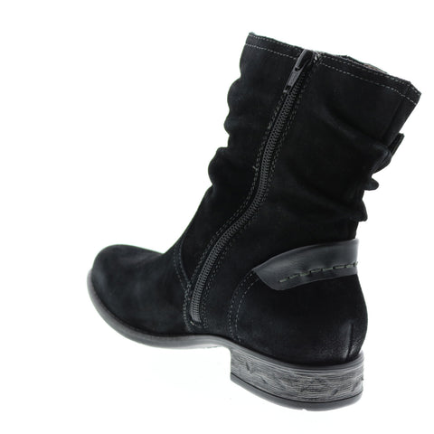 Earth Avani 2 Butternut Suede BUTTERNUT-MBK Womens Black Casual Dress Boots