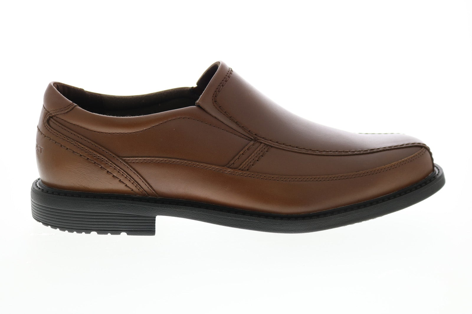 Rockport Style Leader Bike Toe Slip On BX2060 Mens Brown Loafers