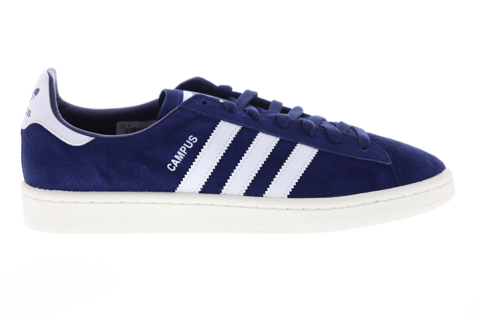 Adidas Campus BZ0086 Mens Blue Suede Casual Low Top Lifestyle Sneakers