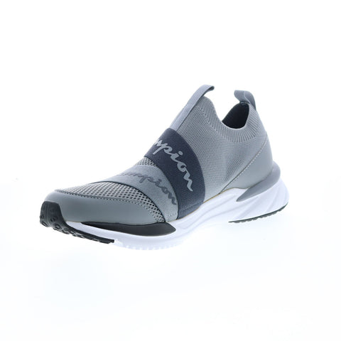 Champion Kinna V Low CA100443M Mens Gray Canvas Lifestyle Sneakers Shoes
