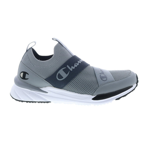 Champion Kinna V Low CA100443M Mens Gray Canvas Lifestyle Sneakers Shoes