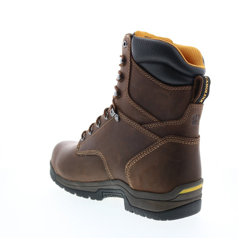 Carolina Bruno Hi 8" Composite Toe Insulated WP Mens Brown Extra Wide Boots