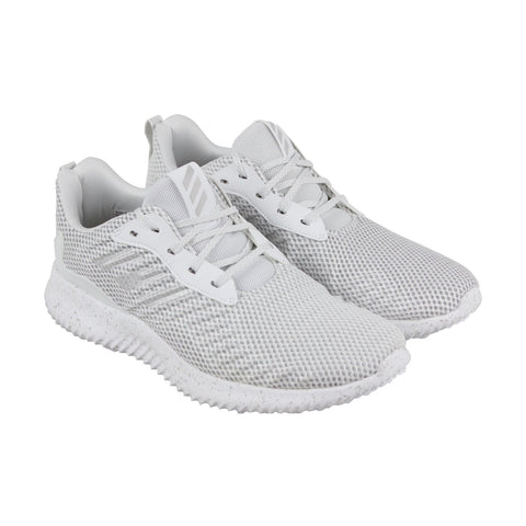 En cantidad claro montaje Adidas Alphabounce Rc CG5125 Mens White Mesh Lace Up Athletic Running -  Ruze Shoes
