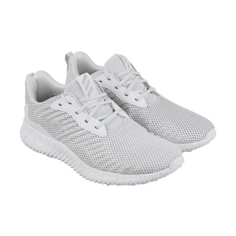 Adidas Alphabounce Rc CG5125 Mens White Mesh Lace Up Athletic Running - Ruze Shoes Adidas Alphabounce Rc CG5125 Mens White Mesh Lace Up Athletic Running - Ruze Shoes