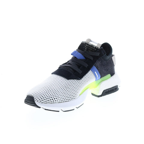 Adidas POD-S3.1 CG5947 Mens White Mesh Lace Up Lifestyle Sneakers Shoes