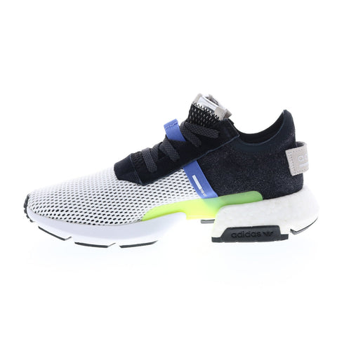 Adidas POD-S3.1 CG5947 Mens White Mesh Lace Up Lifestyle Sneakers Shoes
