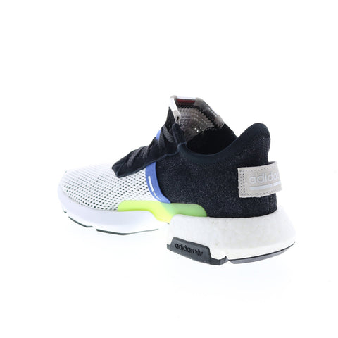 Adidas POD-S3.1 CG5947 Mens White Mesh Lace Up Lifestyle Sneakers Shoes