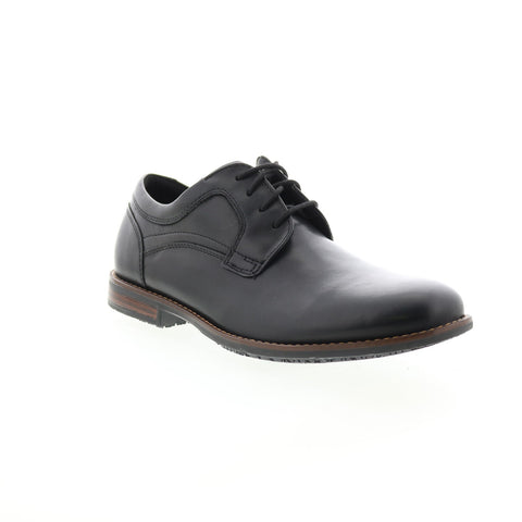 Rockport Dustyn Plain Toe CH1980 Mens Black Wide Oxfords Plain Toe Shoes