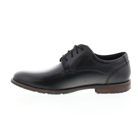 Rockport Dustyn Plain Toe CH1980 Mens Black Wide Oxfords Plain Toe Shoes
