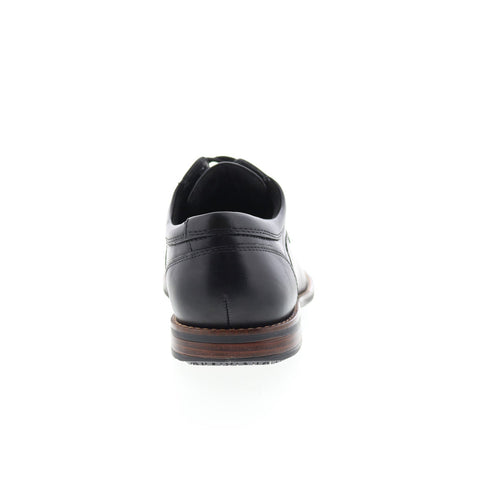 Rockport Dustyn Plain Toe CH1980 Mens Black Wide Oxfords Plain Toe Shoes