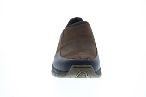 Rockport XCS Weller Slip On CH2963 Mens Brown Leather Lifestyle Sneakers Shoes