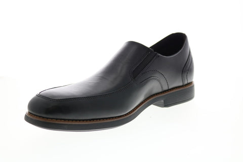 Rockport Slayter Slip On CH4020 Mens Black Leather Loafers Casual Shoes