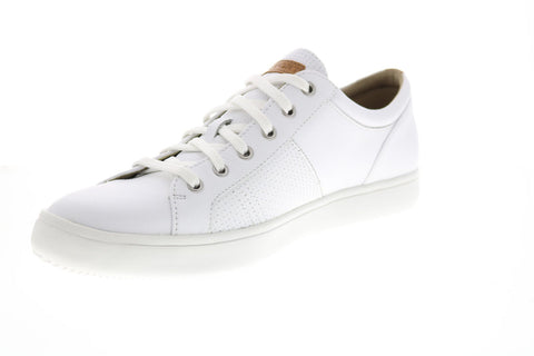 Rockport Colle Tie CH4835 Mens White Leather Lifestyle Sneakers Shoes
